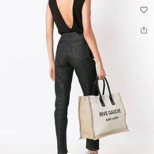 Saint Laurent Rive Gauche Tote Bag